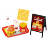 Petit Sample Burger Shop R&M Re-Ment Miniature Doll Furniture