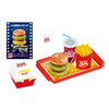 Petit Sample Burger Shop R&M Re-Ment Miniature Doll Furniture