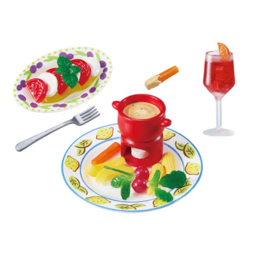 Petite Sample Street Corner Trattoria Re-Ment Miniature Doll Furniture