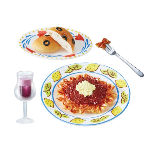 Petite Sample Street Corner Trattoria Re-Ment Miniature Doll Furniture