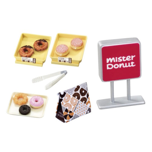 Mister Donut Round Happiness Series Re-Ment Miniature Doll