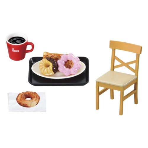 Mister Donut Round Happiness Series Re-Ment Miniature Doll Furniture