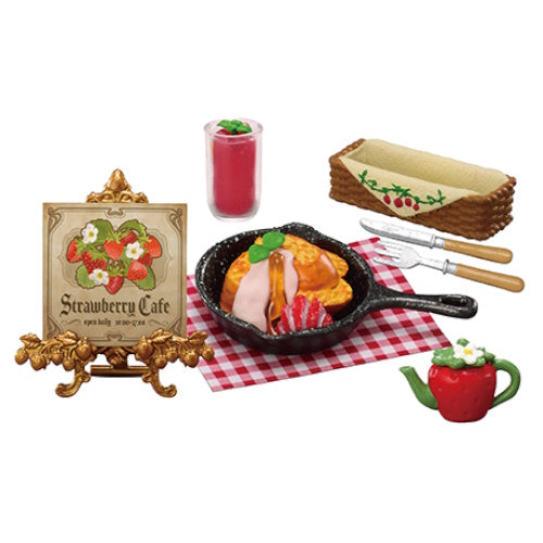 Petit Sample Country Strawberry Cafe Series Re-Ment Miniature Doll Furniture