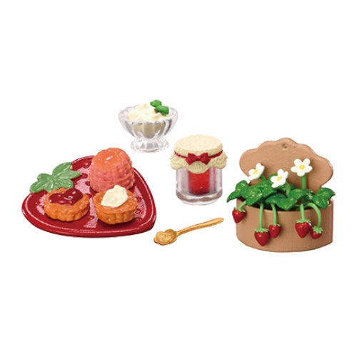 Petit Sample Country Strawberry Cafe Series Re-Ment Miniature Doll Furniture