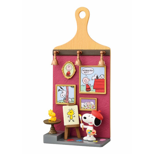Peanuts Snoopy Miniature Board Series Re-Ment 3-Inch Mini-Figure