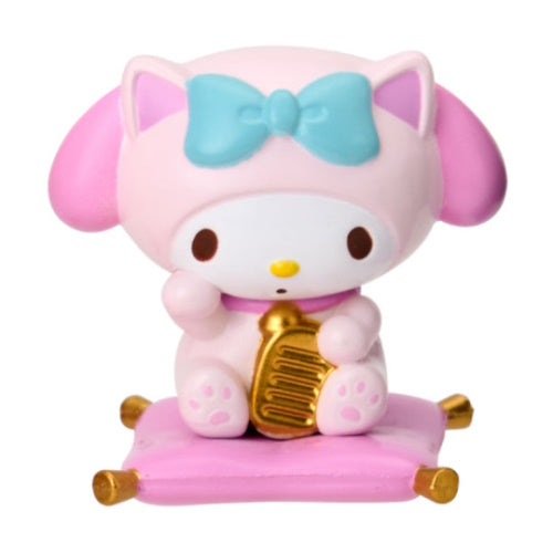 Sanrio Characters Zodiac Lucky Cat Maneki 2.5-Inch Mini-Figure