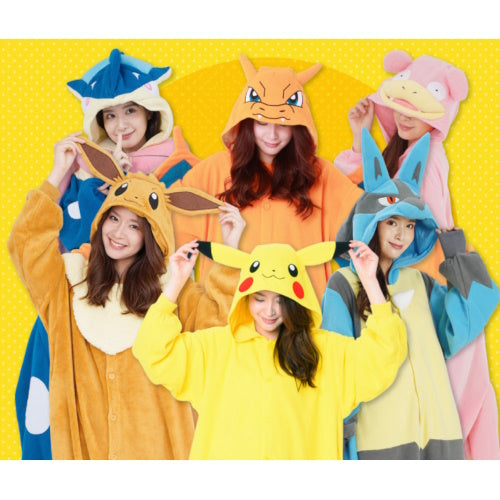 Pokemon Kigurumi Hooded Costume Sazac Adult One Size Fits Most Onesie