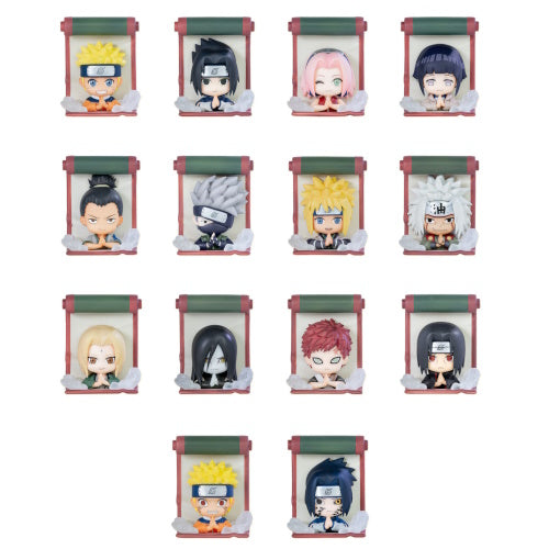 Naruto Secret Scroll Fridge Magnet Series Luming 2.5-Inch Collectible Magnet
