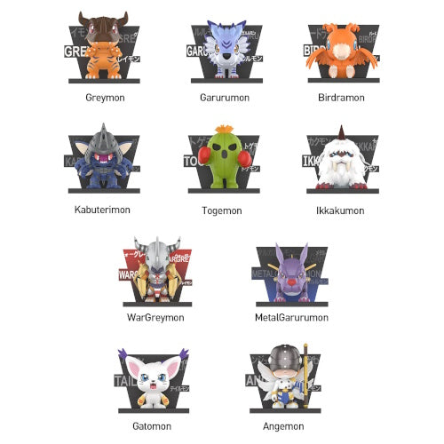 Digimon Adventure Fridge Magnet Series Pop Mart 3-Inch Collectible Toy