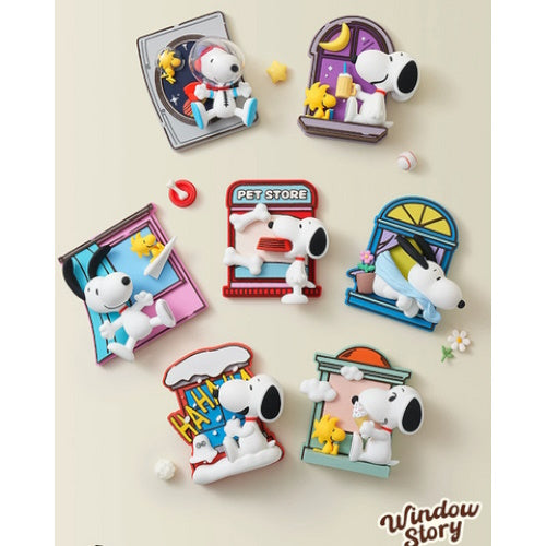 Peanuts Window Story Magnet Series M&G 3.5-Inch Collectible Magnet