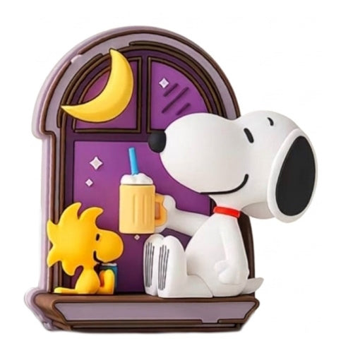 Peanuts Window Story Magnet Series M&G 3.5-Inch Collectible Magnet