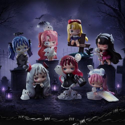 Lilith Nocturnal Shroud Glow In Dark Figure Series 52Toys 3-Inch Mini-Figure
