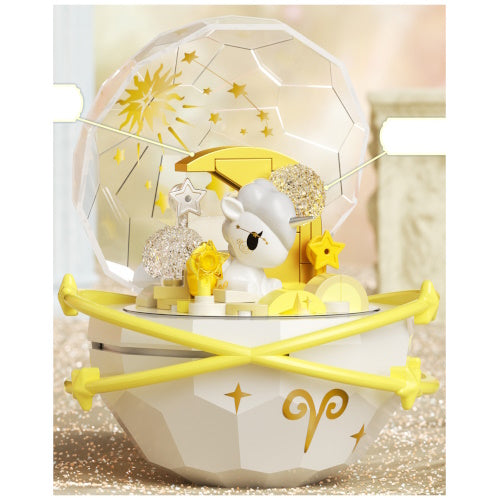 Tokidoki Unicorno Twirling Starry Heart Shell Planet Jaki 4-Inch Building Block Set