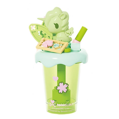 Tokidoki Milk Tea Cup Unicorno Drink Series Jaki 3-Inch Building Block Set