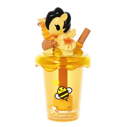 Tokidoki Milk Tea Cup Unicorno Drink Series Jaki 3-Inch Building Block Set