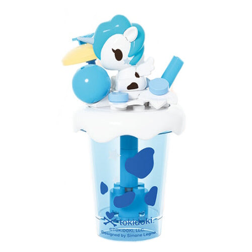 Tokidoki Milk Tea Cup Unicorno Drink Series Jaki 3-Inch Building Block Set