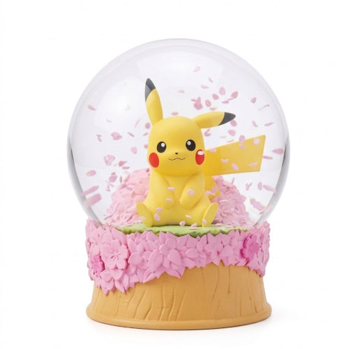 Pokemon Nature Wilderness Four Season Snow Globe Hollybox 3-Inch Collectible
