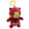 Pokemon Pikachu Dress Up Secret Teams Series Potdemiel 3-Inch Plush Key Chain