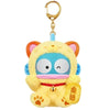 Sanrio Characters Maneki Neko Lucky Cat Plush Pendant Toptoy 3-Inch Plush Doll