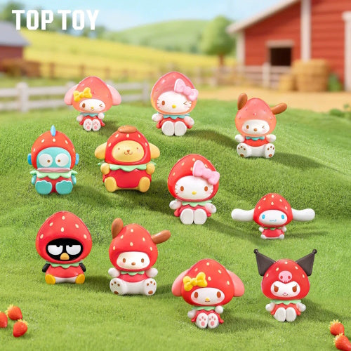 Sanrio Characters Strawberry Candy Mascot Series Toptoy 2-Inch Key Chain