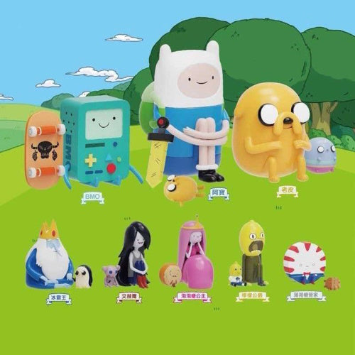 Adventure Time Sitting Figure Series Jinart 3-Inch Mini-Figure