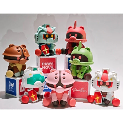 Gundam-Play Samsam BN Figure Q Series Bandai 2.5-Inch Mini-Figure