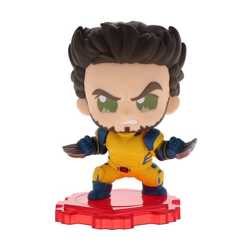 Marvel Deadpool And Wolverine Cosbi Bobble Head Vol. 01 Hot Toys 3-Inch Mini-Figure