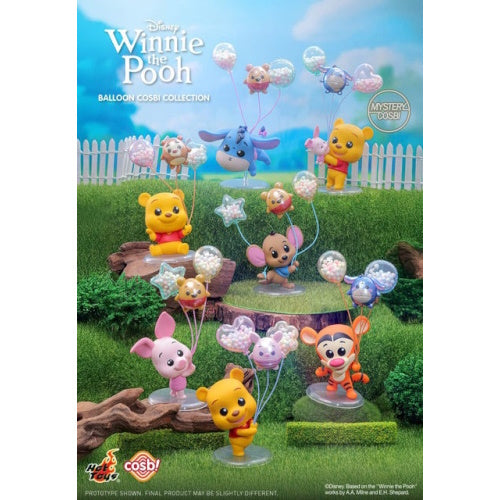 Disney Winnie The Pooh Balloon Cosbi Series Hot Toys 3-Inch Mini-Figure