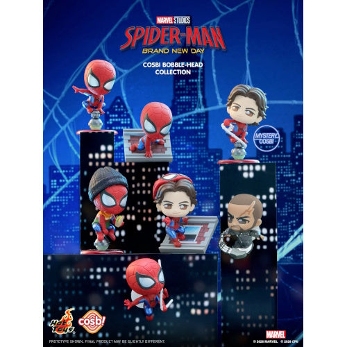 Marvel Spider-Man Brand New Day Cosbi Figure Series Hot Toys 3-Inch Mini-Figure
