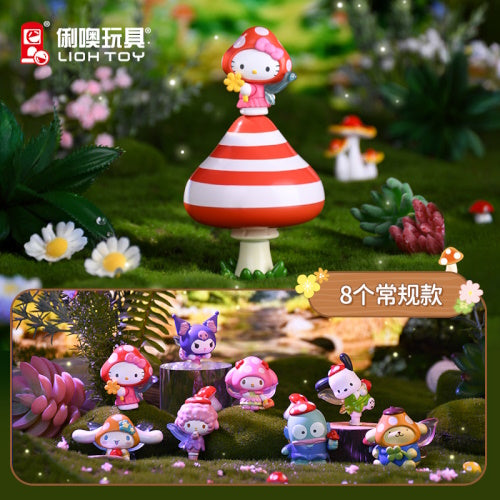 Sanrio Characters Mushroom Fairy Figure Series Lioh Toy 2-Inch Mini-Figure