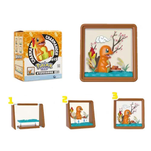 Pokemon Night Theme Scene Set Fun Sun Toys 3-Inch Mini-Figure