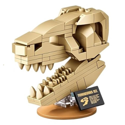 Dinosaur Luminous Skeleton Fossil Figure Series Sluban 3-Inch Building Block Set