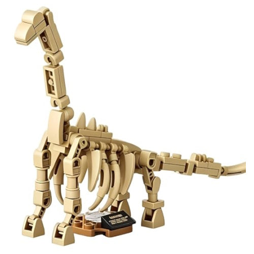 Dinosaur Luminous Skeleton Fossil Figure Series Sluban 3-Inch Building Block Set