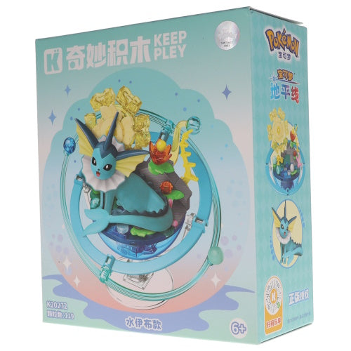 Pokemon Eeveelution Planet Building Block Series Keeppley Collectible Toy