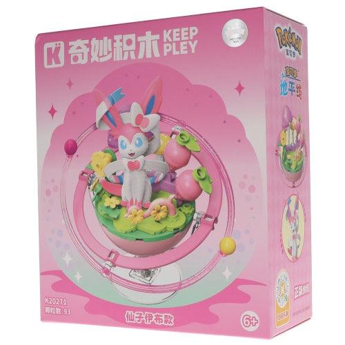 Pokemon Eeveelution Planet Building Block Series Keeppley Collectible Toy