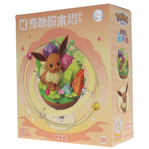 Pokemon Eeveelution Planet Building Block Series Keeppley Collectible Toy