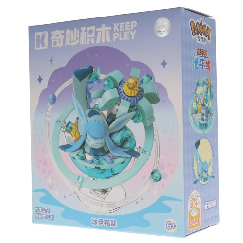 Pokemon Eeveelution Planet Building Block Series Keeppley Collectible Toy