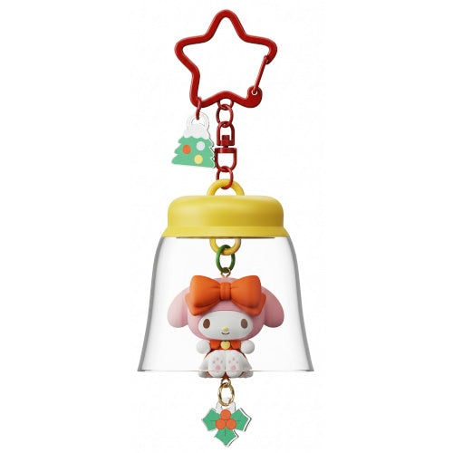 Sanrio Characters Winter Glow Light Up Mascot Holly Box 3-Inch Key Chain