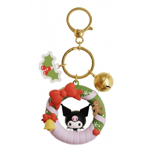 Sanrio Characters Christmas Wreath Mascot Series Holly Box 2.5-Inch Key Chain