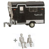 Camping Trailer Registro Kuko Stasto 1/64 Scale Miniature Toy