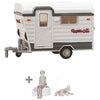 Camping Trailer Registro Kuko Stasto 1/64 Scale Miniature Toy