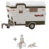Camping Trailer Registro Kuko Stasto 1/64 Scale Miniature Toy