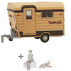 Camping Trailer Registro Kuko Stasto 1/64 Scale Miniature Toy