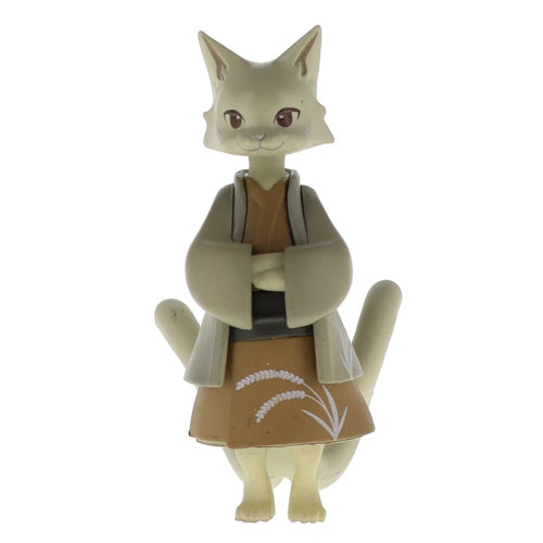 Japanese Style Nekomata Cat Yokai Figure Series Stand Stones 2-Inch Mini-Figure