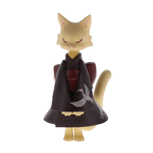 Japanese Style Nekomata Cat Yokai Figure Series Stand Stones 2-Inch Mini-Figure