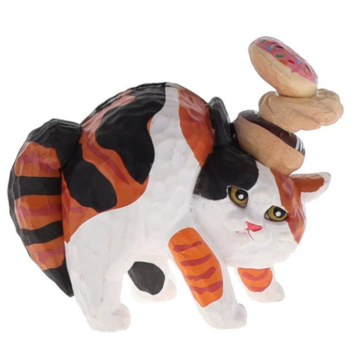 Hitomiko Yannoka Step Cat Figure Stand Stones 2-Inch Mini-Figure