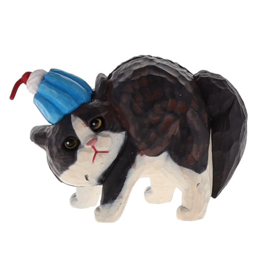 Hitomiko Yannoka Step Cat Figure Stand Stones 2-Inch Mini-Figure