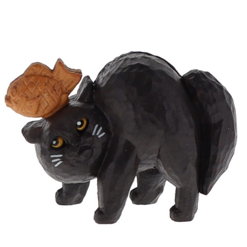 Hitomiko Yannoka Step Cat Figure Stand Stones 2-Inch Mini-Figure