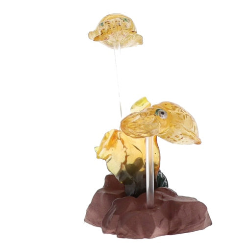 Clear Octopus And Squid Figure Series Stand Stones 2-Inch Mini-Figure