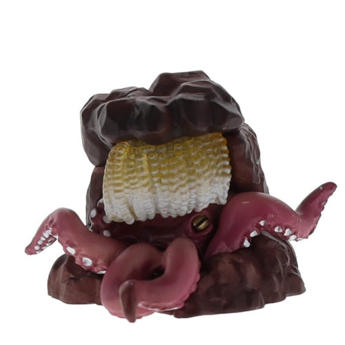 Clear Octopus And Squid Figure Series Stand Stones 2-Inch Mini-Figure